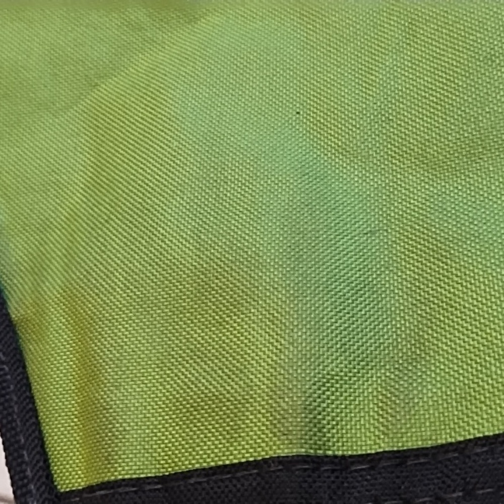Green and Black 3 Leg Folding Stool - Picture 10 of 13